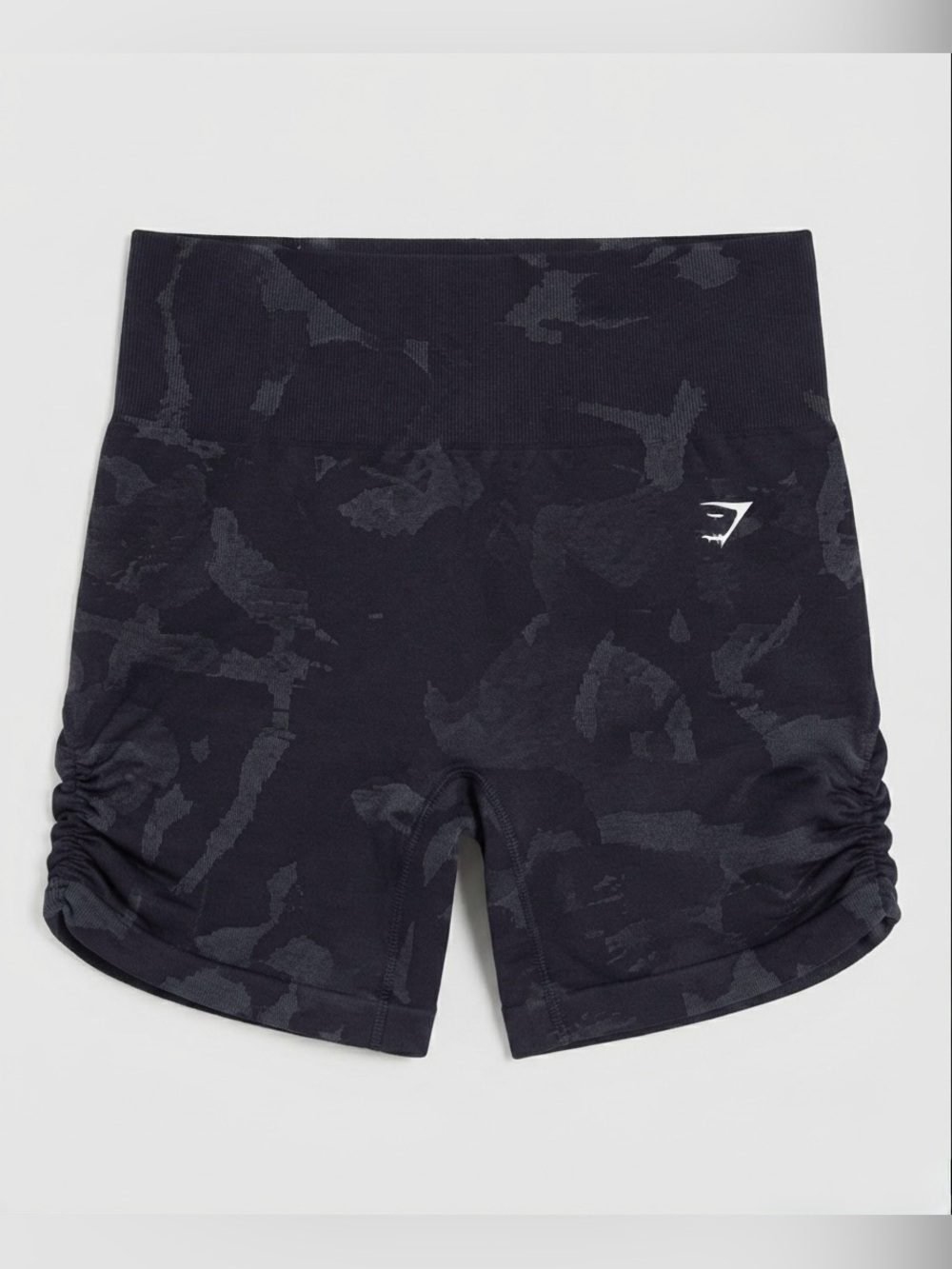 Gymshark Camo High-Waist Bike Shorts